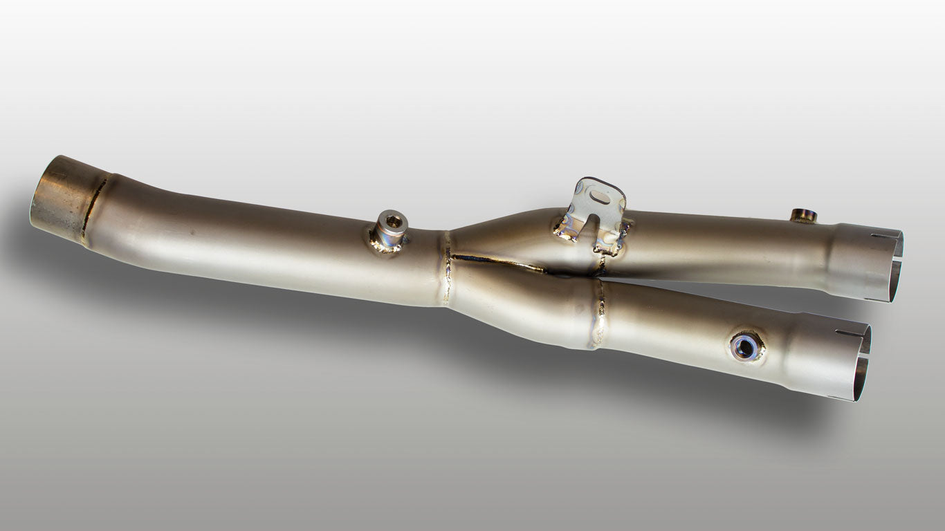 M4 Exhaust Catalytic Converter Elim. Kit - Titanium 2015-2024 R1 YA-CEKR115-Ti