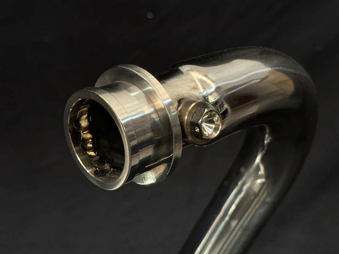 Vandemon Triumph Speed Twin 1200 Polished Titanium Exhaust TRIUM120SPDTWNTIEXA