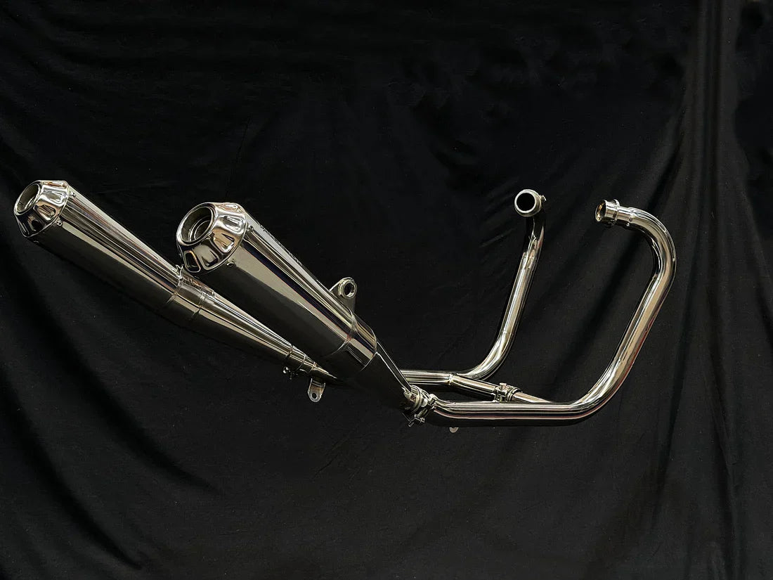 Vandemon Triumph Speed Twin 1200 Polished Titanium Exhaust TRIUM120SPDTWNTIEXA