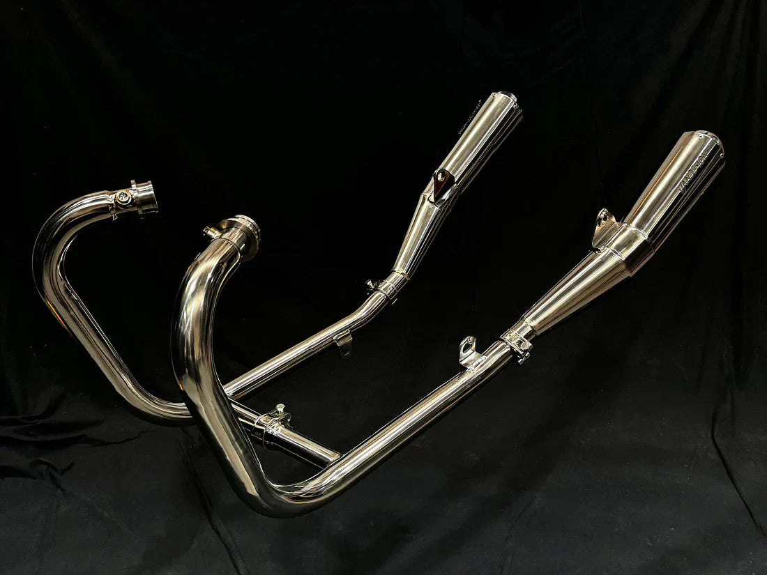 Vandemon Triumph Speed Twin 1200 Polished Titanium Exhaust TRIUM120SPDTWNTIEXA