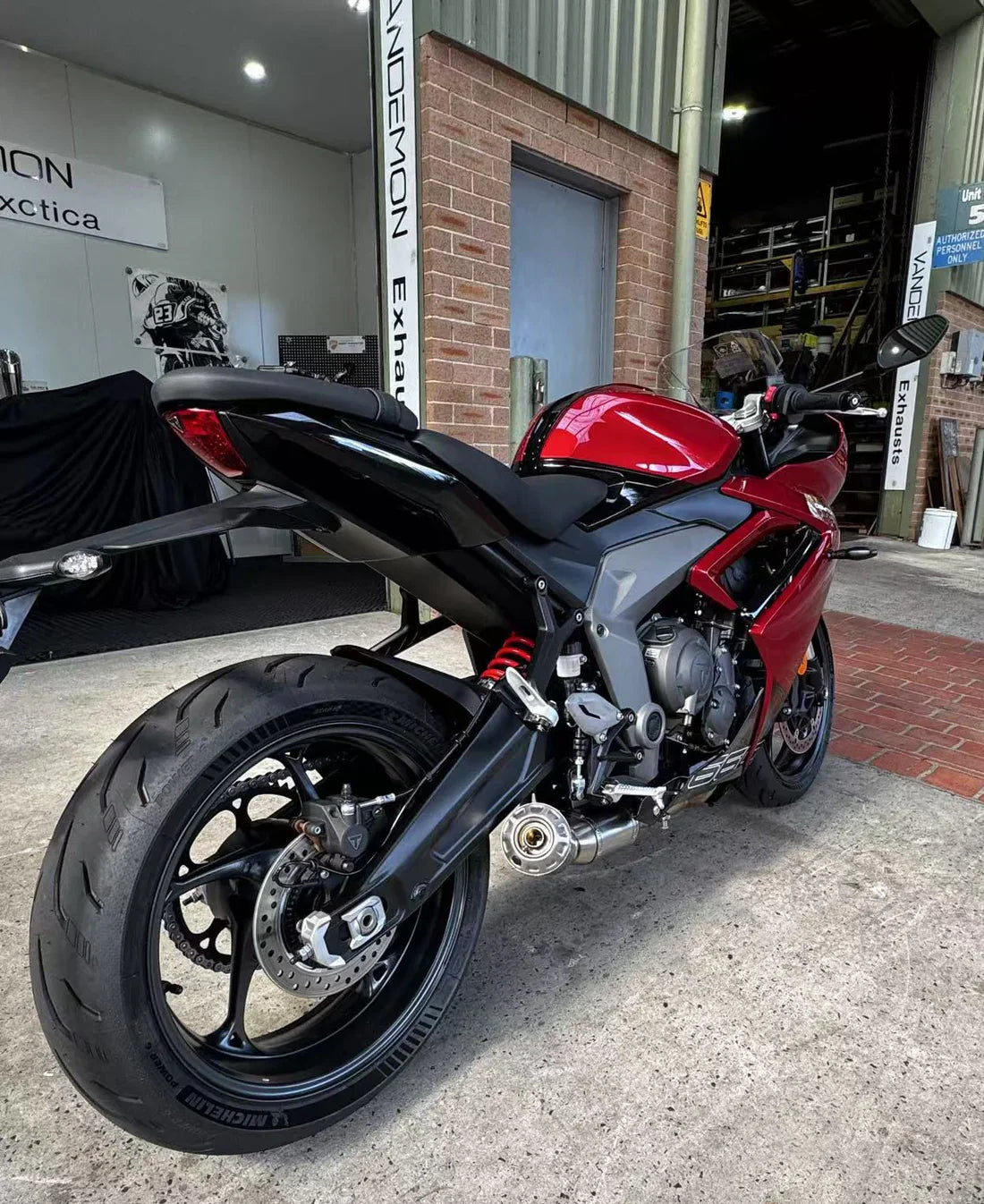 Vandemon Triumph Trident & Daytona 660 Titanium Exhaust System TRIUMTRIDNT660EXHA VA-160