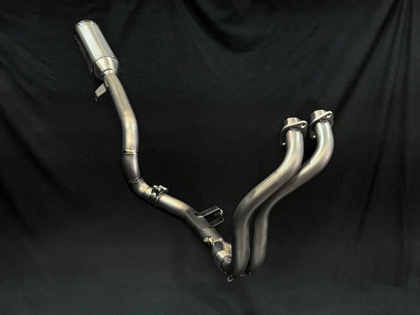Vandemon T7 Yamaha Tenere 700 Adventure Full Titanium Exhaust System YAMATENR7TIEXHBRB