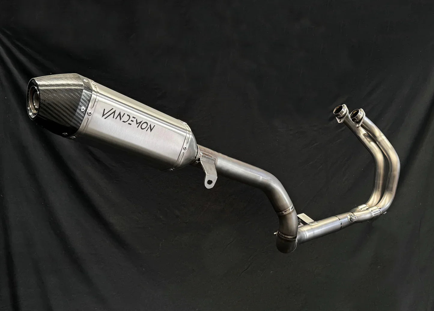 Vandemon T7 Yamaha Tenere 700 Adventure Full Titanium Exhaust System YAMATENR7TIEXHBRB