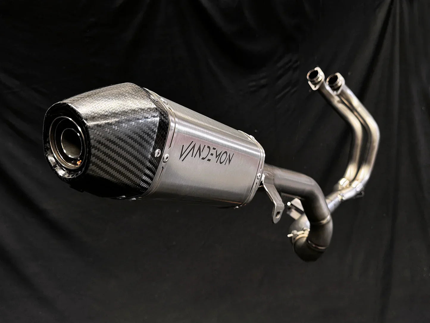 Vandemon T7 Yamaha Tenere 700 Adventure Full Titanium Exhaust System YAMATENR7TIEXHBRB