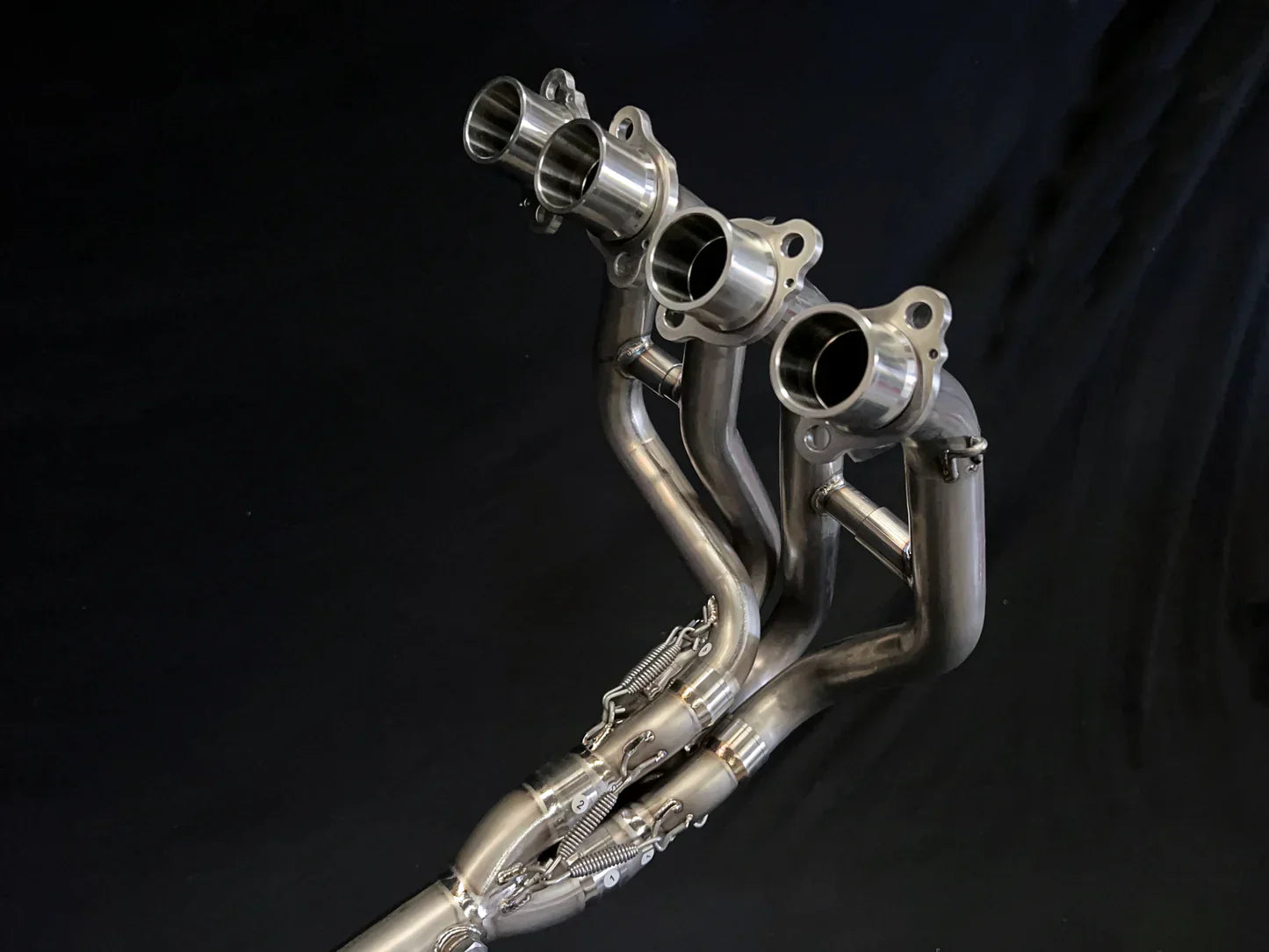 Vandemon Side Mount Titanium Race Exhaust System 2023-2024 ZX4R-ZX4RR KAWAZX25RTIEXHA
