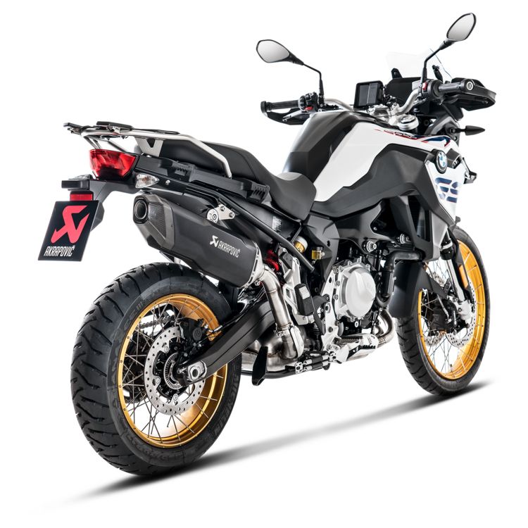AKRAPOVIC Slip-On Line Muffler - Titanium - Black F 900 /800 GS 2024 1811-4630 S-B9SO3-HFBFCTBL