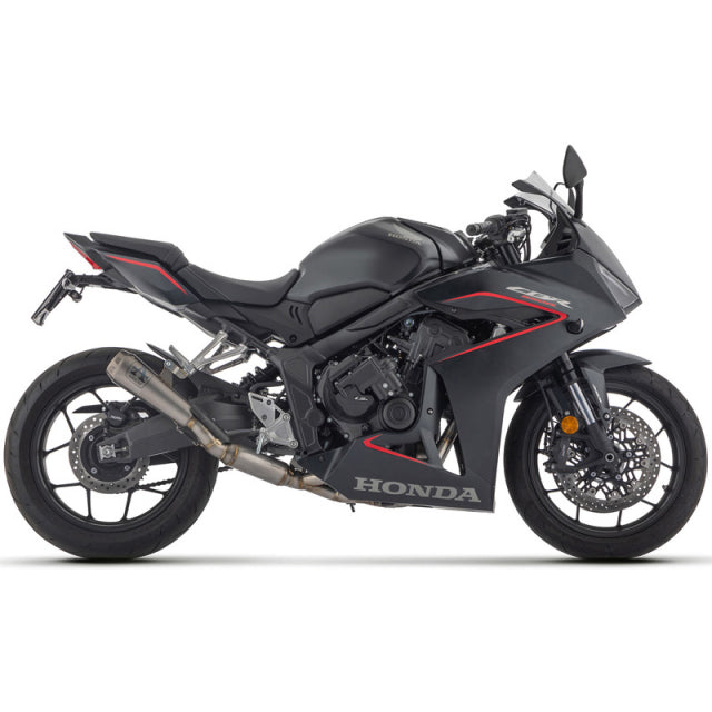 71069PR Arrow Pro-Race Racing Full Exhaust TITANIUM PRO-RACE SILENCER + STAINLESS STEEL COLLECTORS CBR650R 2024- 2025