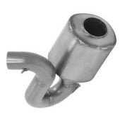 Arrow Exhaust Mid-Pipe Joint for Stock Collectors for Scrambler 800 / Monster 797 2017-2024 71673MI