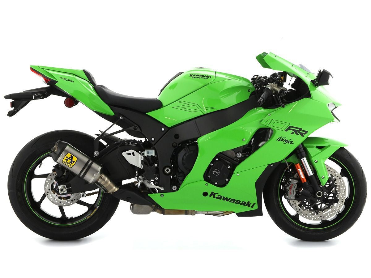Arrow Racing Titanium Half System With Indy Race Silencer Kawasaki ZX10RR 2021 -2025 71215hk