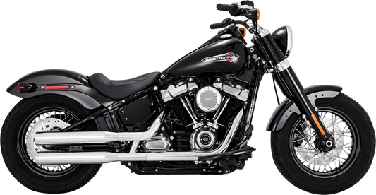 VANCE & HINES Eliminator 300 Slip-On Mufflers - Chrome Softail 2018-2022 16312