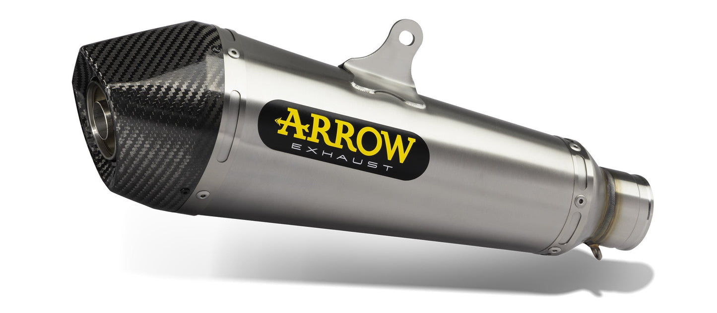 Arrow Yamaha Xjr 1300 '09/16 Homol. X-Kone Nichrome Silencer With Carbon End Cap For 71643mi Link Pipe 71844xki