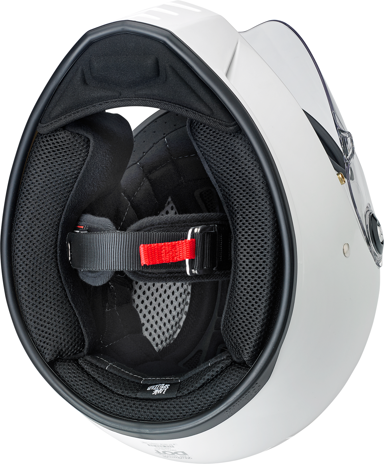 BILTWELL Lane Splitter Helmet - Gloss White - Large 1004-104-104