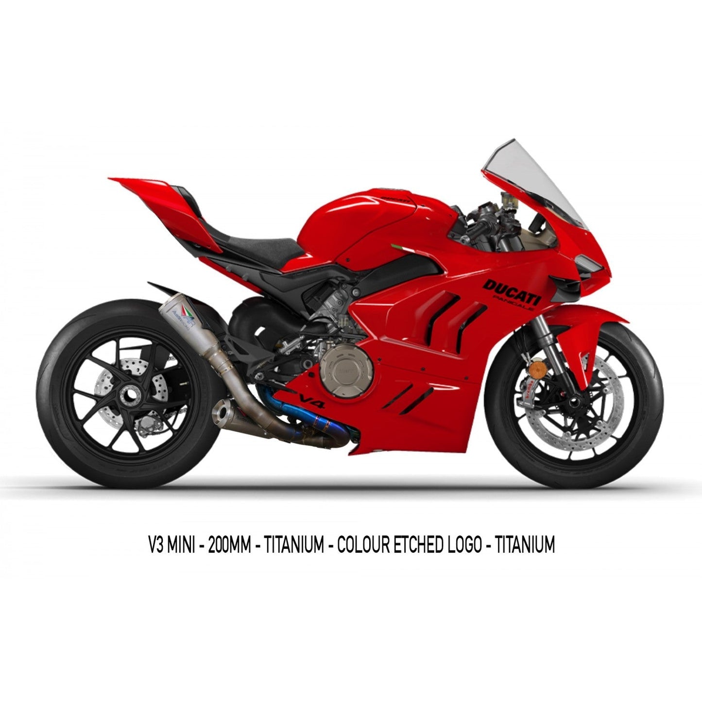Austin Racing DUCATI V4 PANIGALE 2020 - 2024 RS2 DE-CAT COMPLIANT & RACE EXHAUST SYSTEM