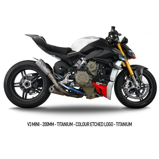 Austin Racing DUCATI V4 STREETFIGHTER 2020 - 2024 RS2 DE-CAT COMPLIANT & RACE EXHAUST SYSTEM