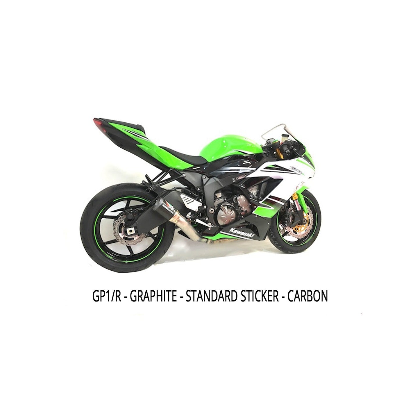 Austin Racing GP1/GP2 /V3 DE-CAT EXHAUST for ZX636/ZX6R GP1 2009 - 2023 AUR3