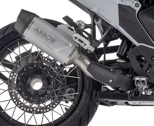 72651AK Arrow Indy Race EVO aluminium silencer with carby end cap BMW R1300GS 2024