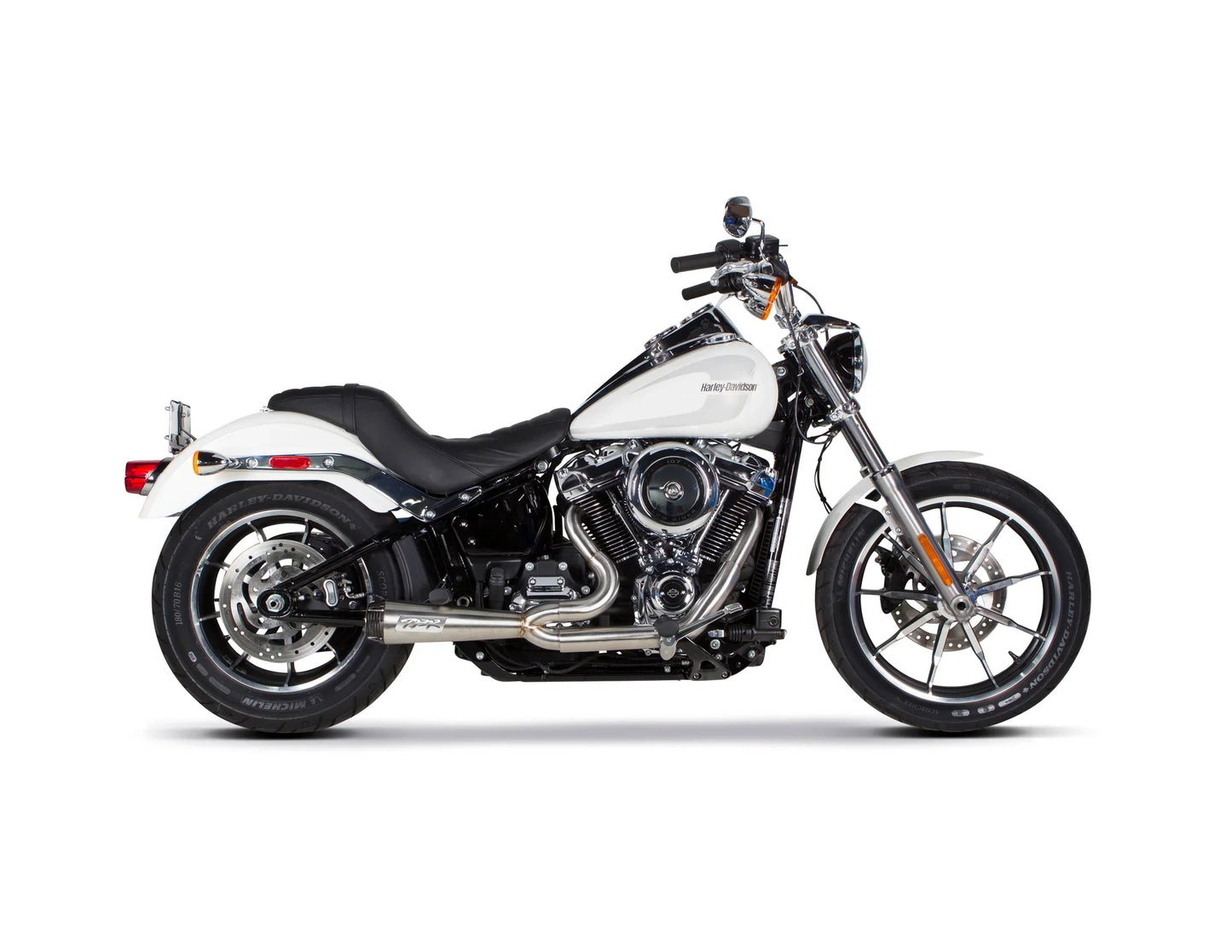 Two Brothers Comp-S 2-1 Stainless Steel for Harley Davidson Softail 2018-2023 Sport Glide 005-4960199
