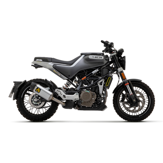 72631ak Arrow Husqvarna Svartpilen 401 2020-2024 Homologated Aluminum Indy Race Exhaust With Welded Link Pipe