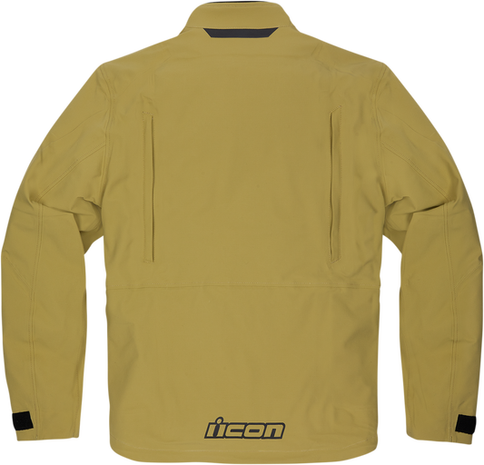 ICON Stormhawk Jacket CE - Tan - 2XL 2820-5363