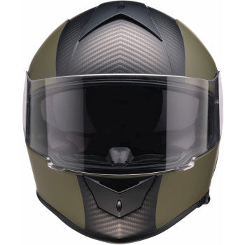 Z1R Warrant Helmet - Carbon - Green - XL 0101-17436