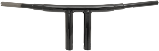 DRAG SPECIALTIES Handlebar - "Big" Buffalo - T-Bar - 8" - Gloss Black 0601-4310