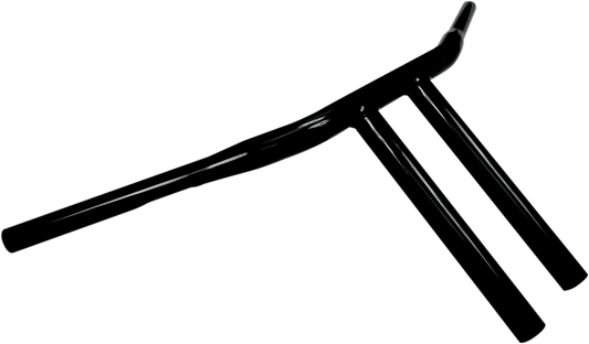 DRAG SPECIALTIES Handlebar - T-Bar - Buffalo - 10" - Black HAS TBW NOTCH 0601-2264