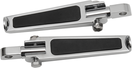 DRAG SPECIALTIES Straight Male Mount Footpegs 17-6452MDBC4