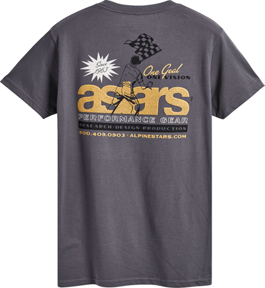 ALPINESTARS Flagged T-Shirt - Charcoal - Medium 12337215018M
