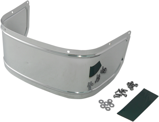 DRAG SPECIALTIES Front Fender Skirt - Chrome 77978