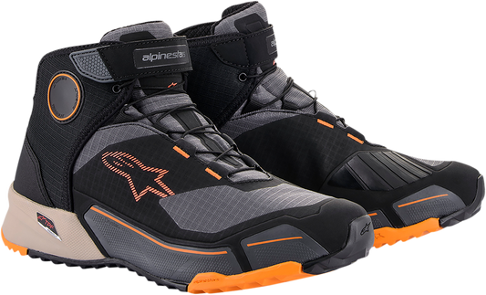 ALPINESTARS CR-X Drystar® Shoes - Black/Brown/Orange - US 10.5 26118201284-105