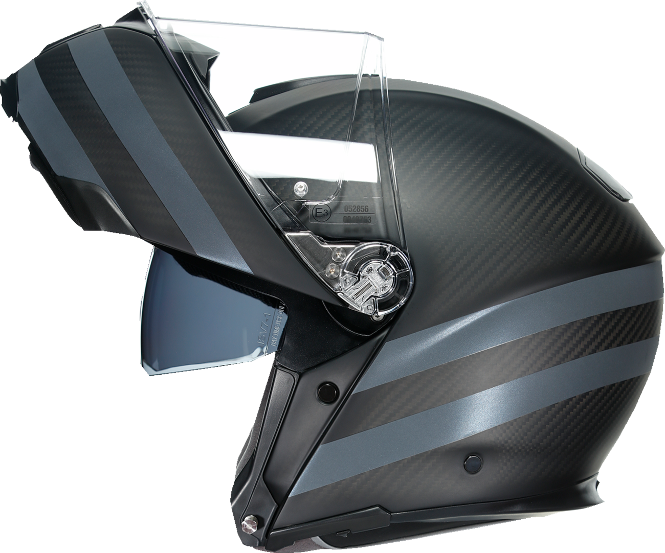 AGV SportModular Helmet - Dark Refractive - Carbon/Black - Medium 211201O2IY01412