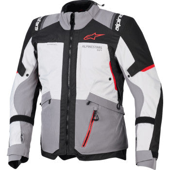 ALPINESTARS Andes v4 Drystar® Jacket - Dark Gray/Ice Gray/Black/Bright Red - Medium 3200526-9141-M