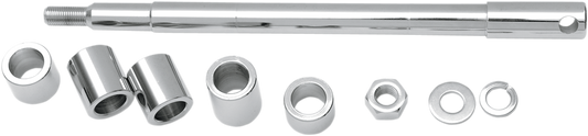 DRAG SPECIALTIES Axle Kit - Front - Chrome - '86-'99 FLST 16-0250-BC