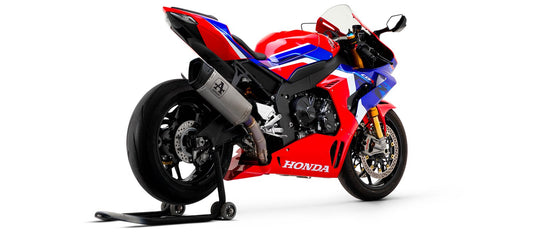 Arrow Full Titanium Full System CBR1000RR 20-24 With Works Silencer and Carbon End Cap 71212ptz
