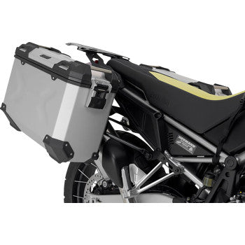 SW-MOTECH TRAX ADV Aluminum Case System - Silver - Aprilia Tuareg 660 '22-'24 KFT.13.849.70000/S