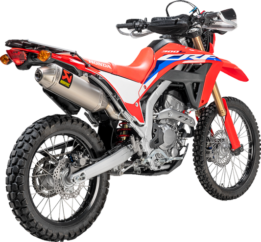 AKRAPOVIC Slip-On Line Muffler - Titanium CRF300L 2021-2025  S-H3SO10-BNTA 1811-4246