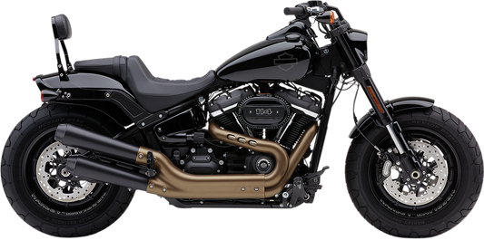COBRA Black El Diablo Mufflers for Fat Bob 6046B