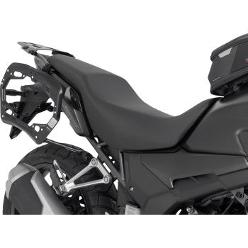SW-MOTECH TRAX ADV Aluminum Case System - Black - Honda CB/CBR/NX 500 '13-'24 KFT.01.400.70101/B