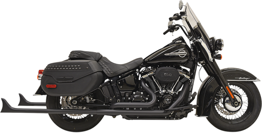 BASSANI XHAUST Fishtail Exhaust without Baffle - 39" 2018-2021 1S76EB39