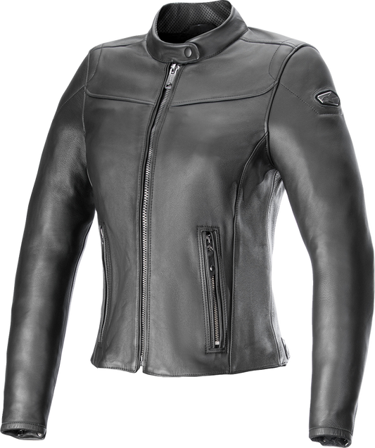 ALPINESTARS Stella Tory Leather Jacket - Black - Large 3113824-1100-L