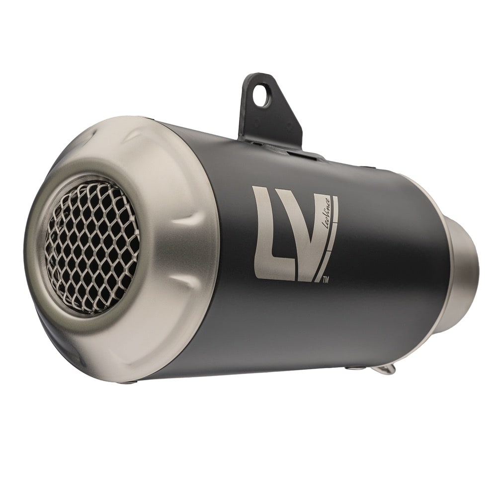 LEOVINCE ZX-6R Black LV-10 Muffler 15233BU