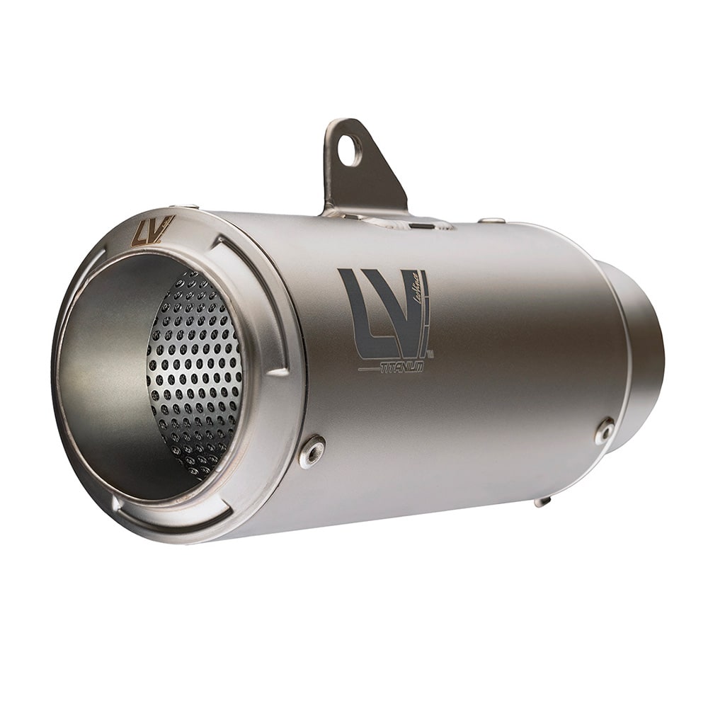 LEOVINCE LV Corsa Slip-On Muffler - Titanium Ninja ZX-10R/RR 2016-2025 15406TU 1811-4493