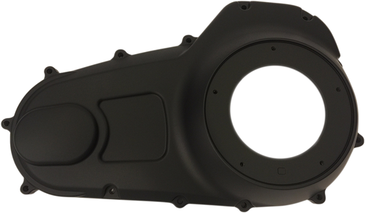 DRAG SPECIALTIES Outer Primary Cover - Black - Narrow Profile NARROW USE M8 DERBY COVER 77957B