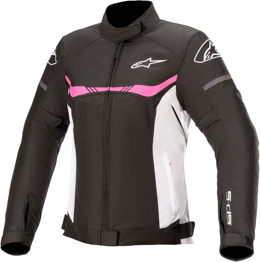 ALPINESTARS Stella T-SPS Jacket - Black/White - Small 3210120-1239-S