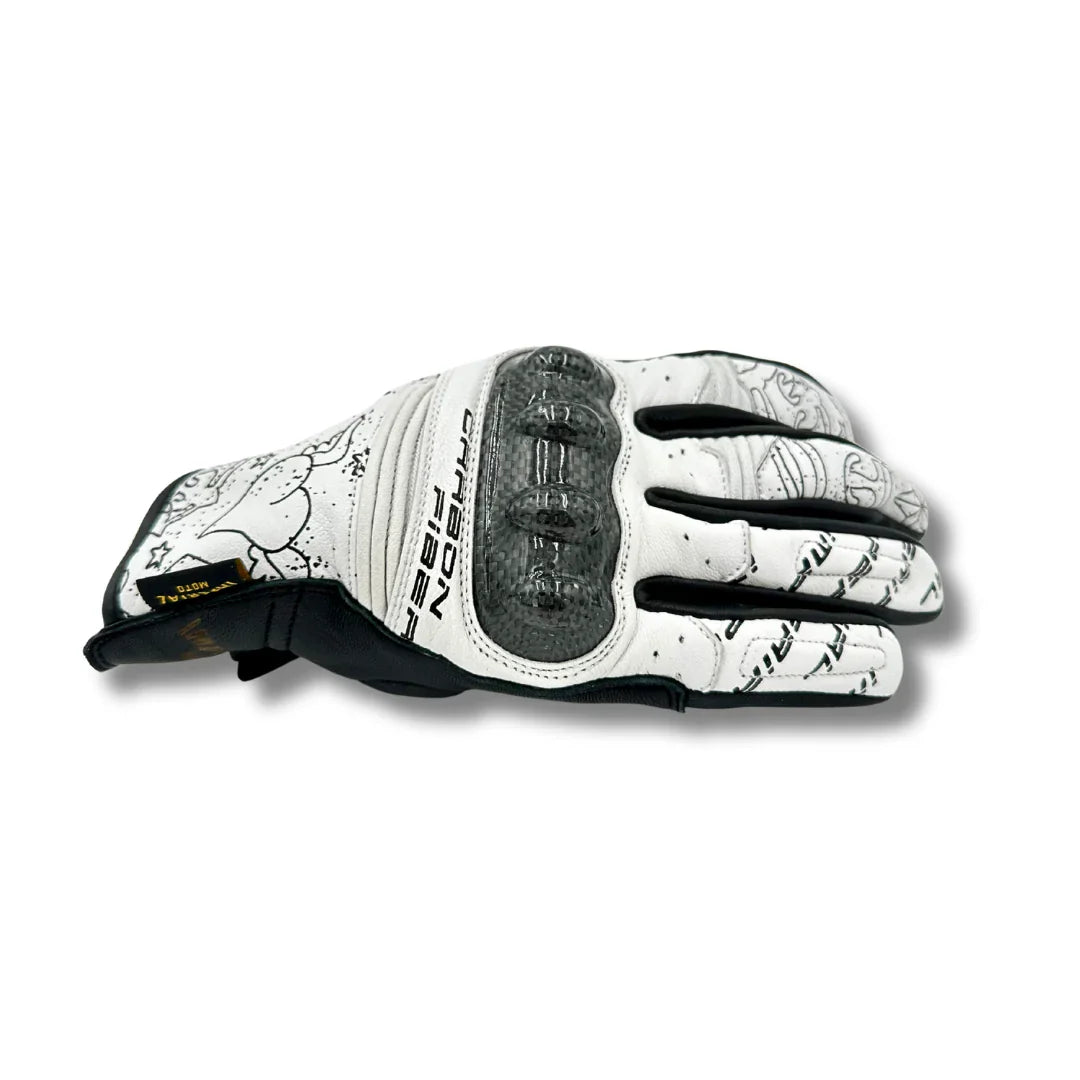 IN STOCK IMPERIAL MOTO  Hold Fast RS Gloves (White)