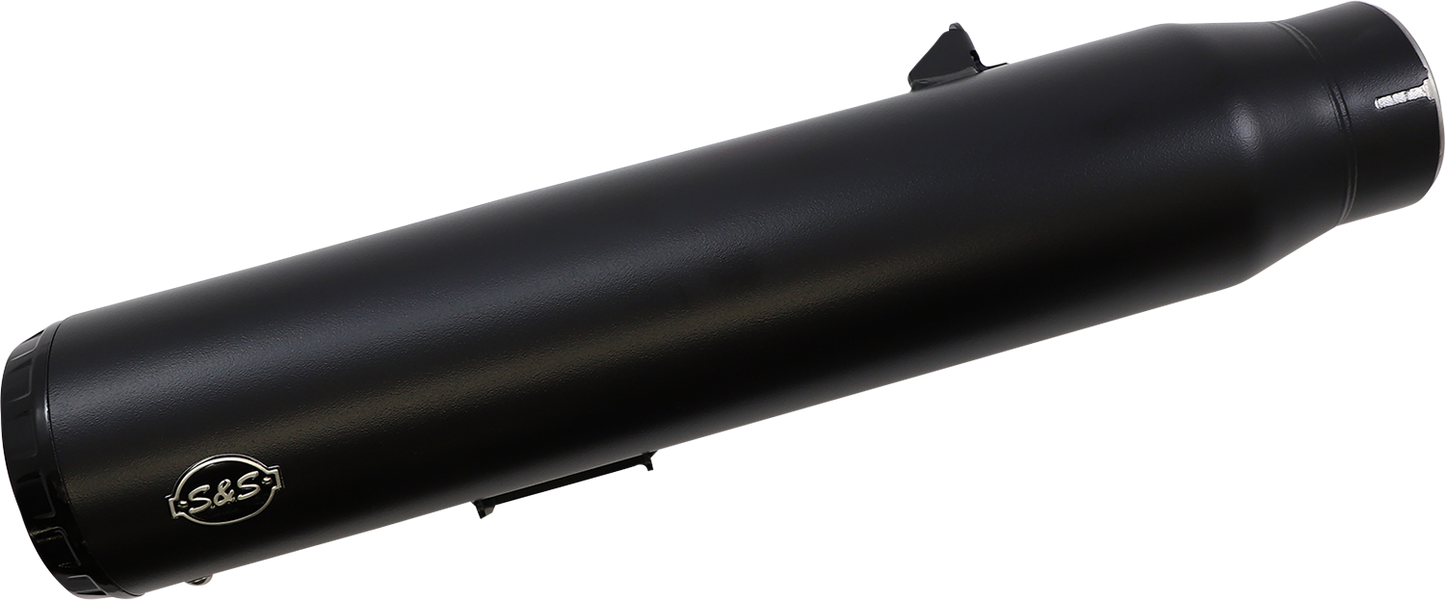 S&S CYCLE 4-1/2" Grand National Slip-On Muffler - Black RH975 Nightster 2022-2025   550-1074