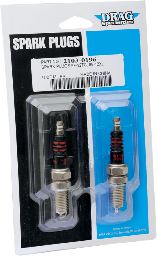 DRAG SPECIALTIES Spark Plugs - '99-'22 TC/XL E18-6655SDS