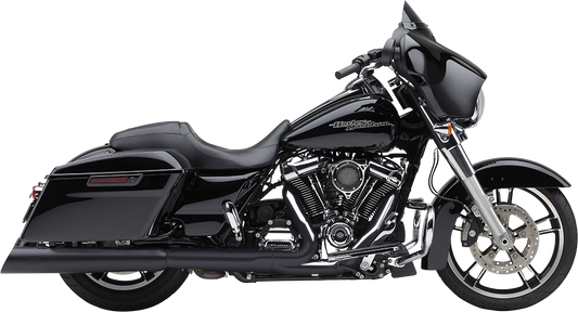 COBRA 4-1/2" NH Series Mufflers - Black  Glide 2017-2022  6289RB
