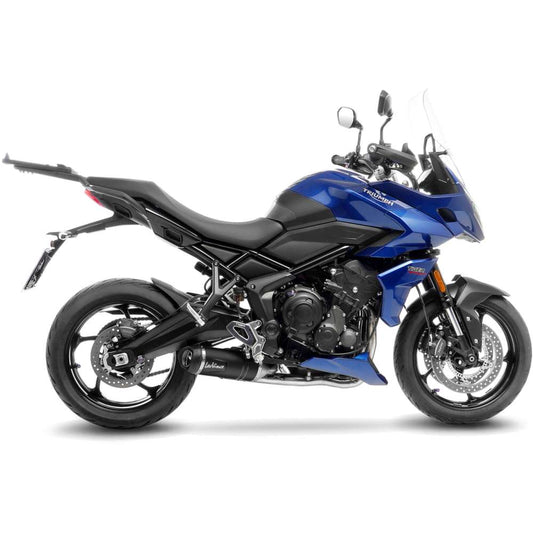 LEOVINCE LV-10 full system - Black Trident/Tiger Sport 660 14385EBU
