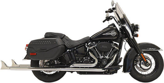 BASSANI XHAUST Fishtail Exhaust without Baffle - 39" 1S86E-39